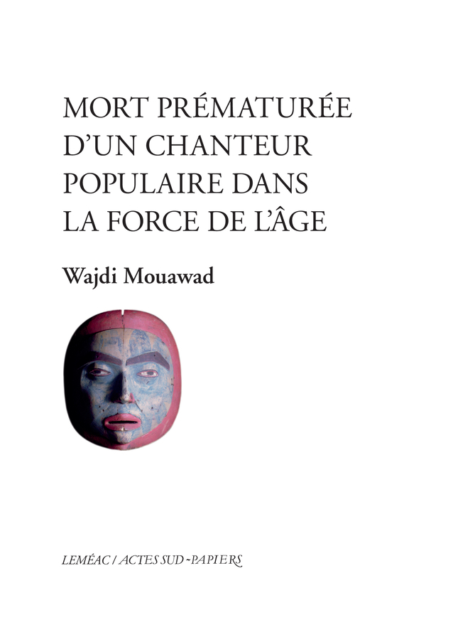 [9782330151799] Mort prématurée d'un chanteur populaire dans la force de l'âge