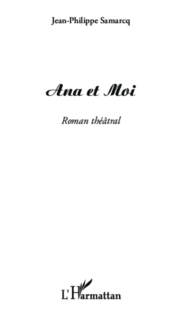 [9782343015217] Ana et Moi