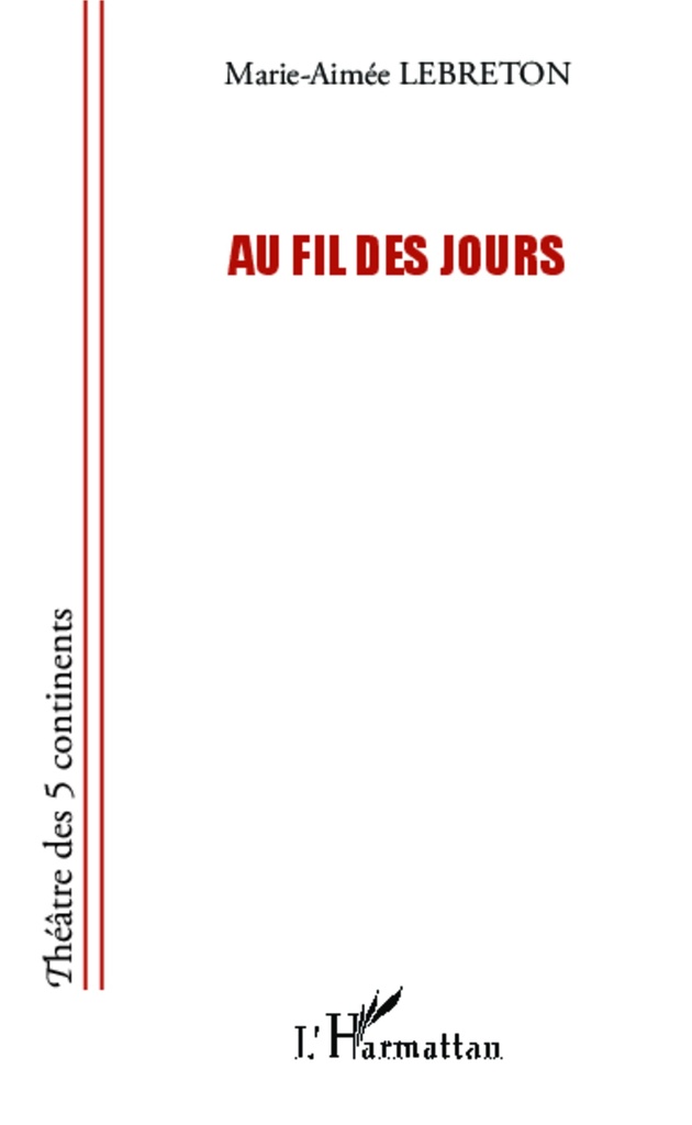 [9782343035253] Au fil des jours