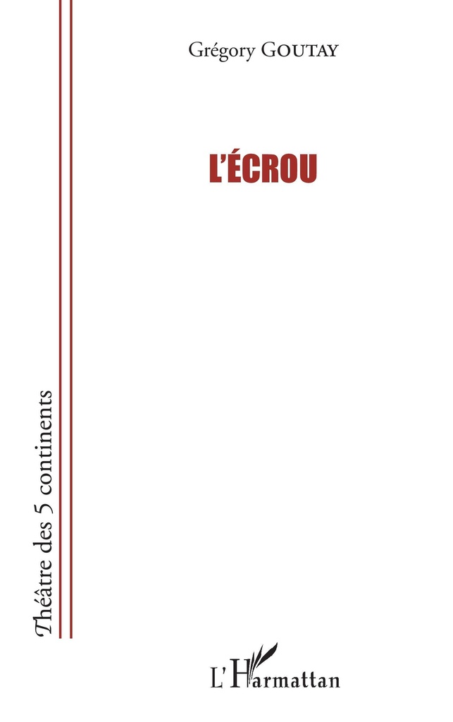 [9782343112978] L'écrou