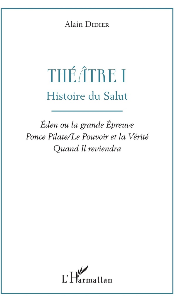 [9782343167411] Théâtre I