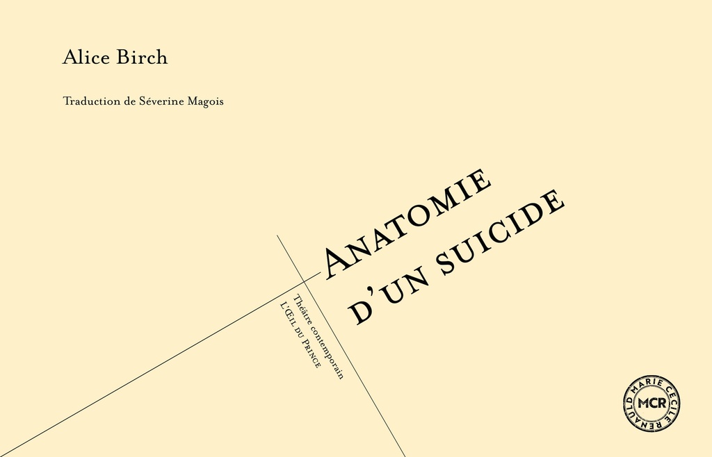 [9782351052402] Anatomie d'un suicide