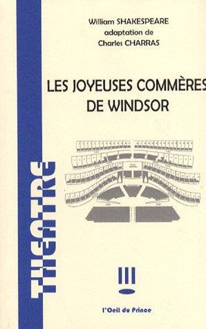 [9782351050262] Les joyeuses commères de Windsor