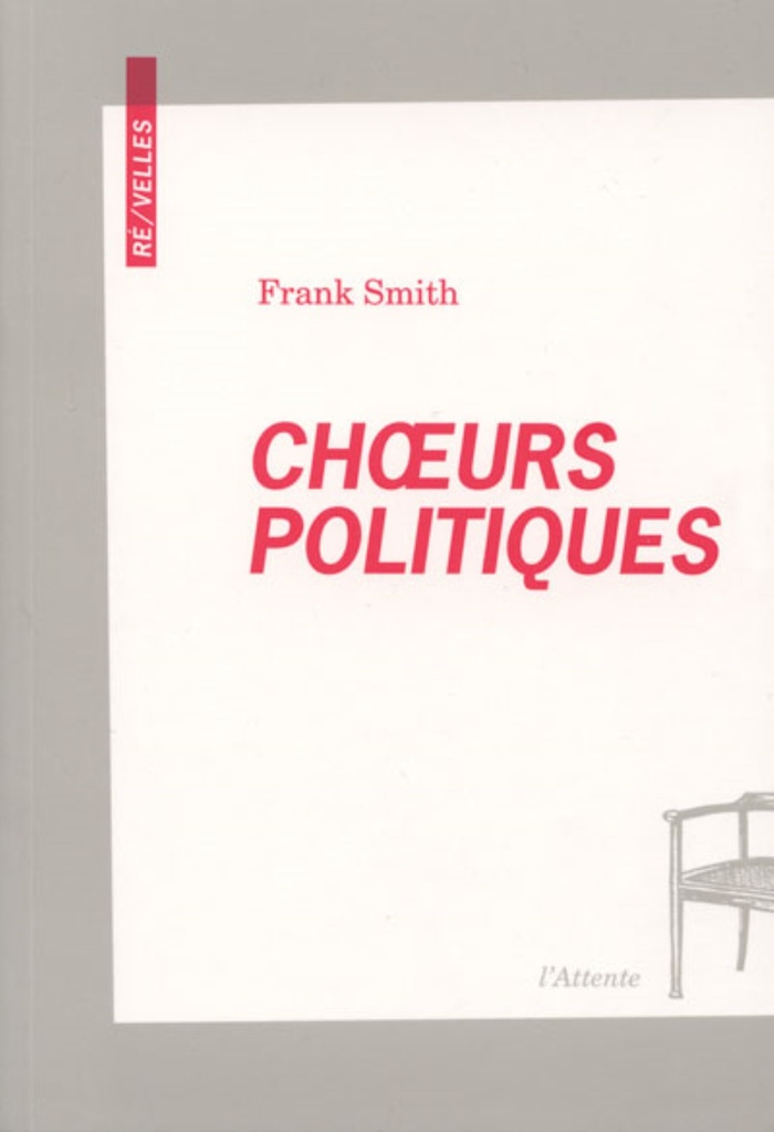 [9782362420665] Choeurs politiques - poème dramatique pour voix