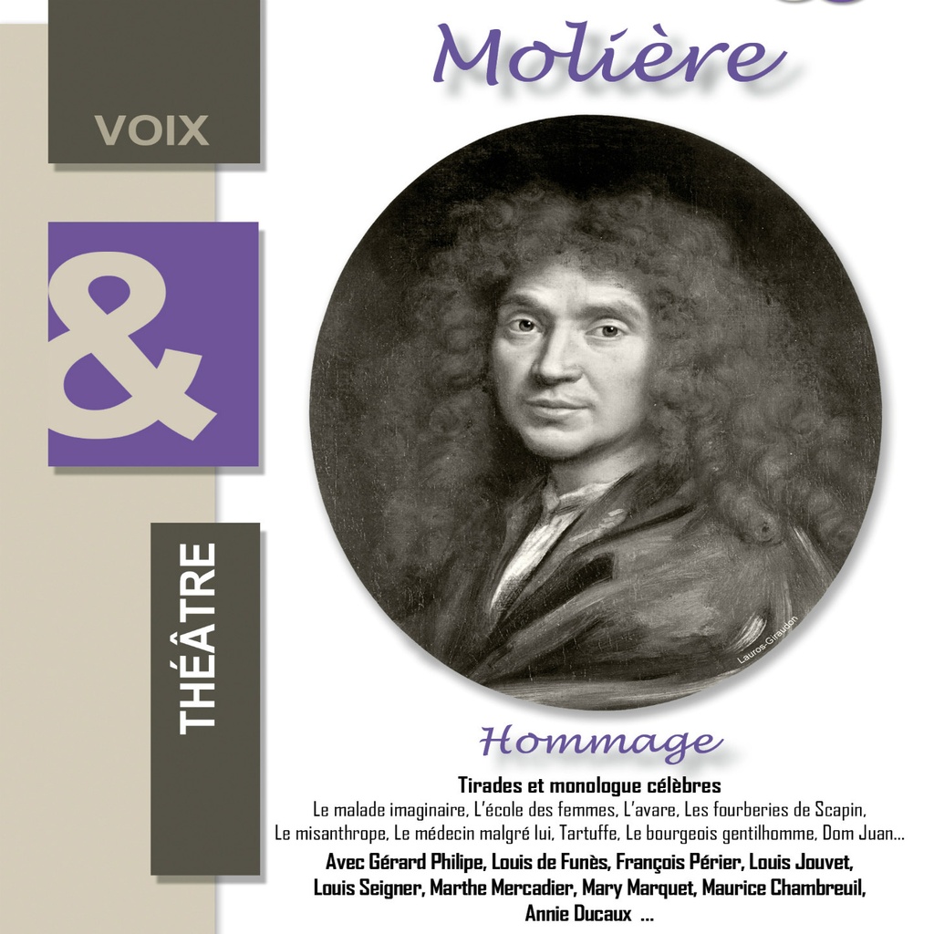 [9782365161138] Molière, tirades et monologues célèbres, hommage à Molière