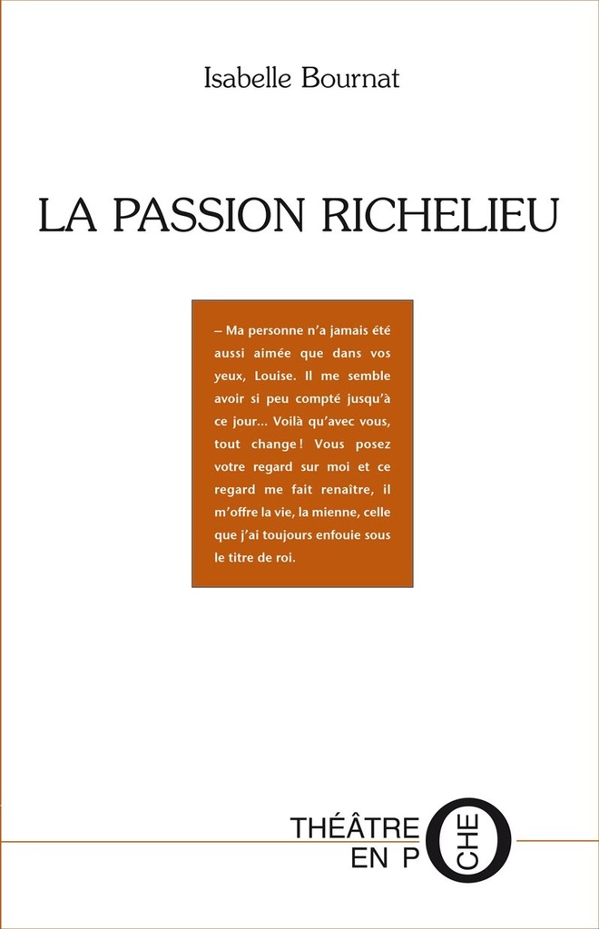 [9782368481417] La Passion Richelieu