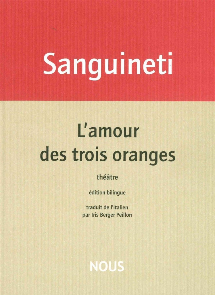 [9782370840257] L' Amour des trois oranges