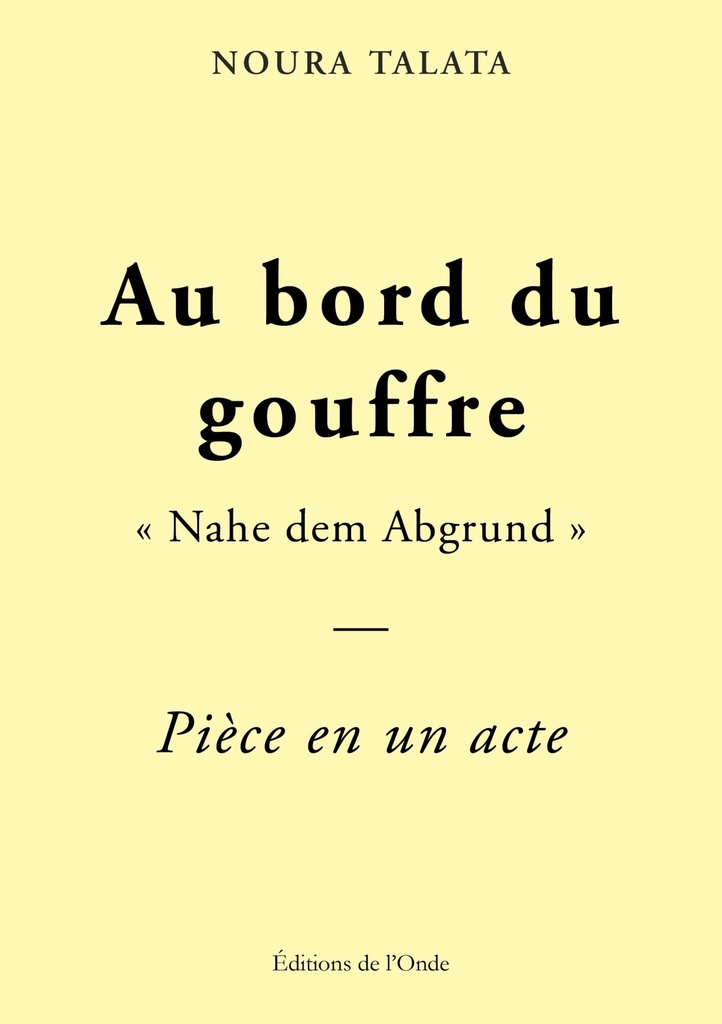 Au bord du gouffre