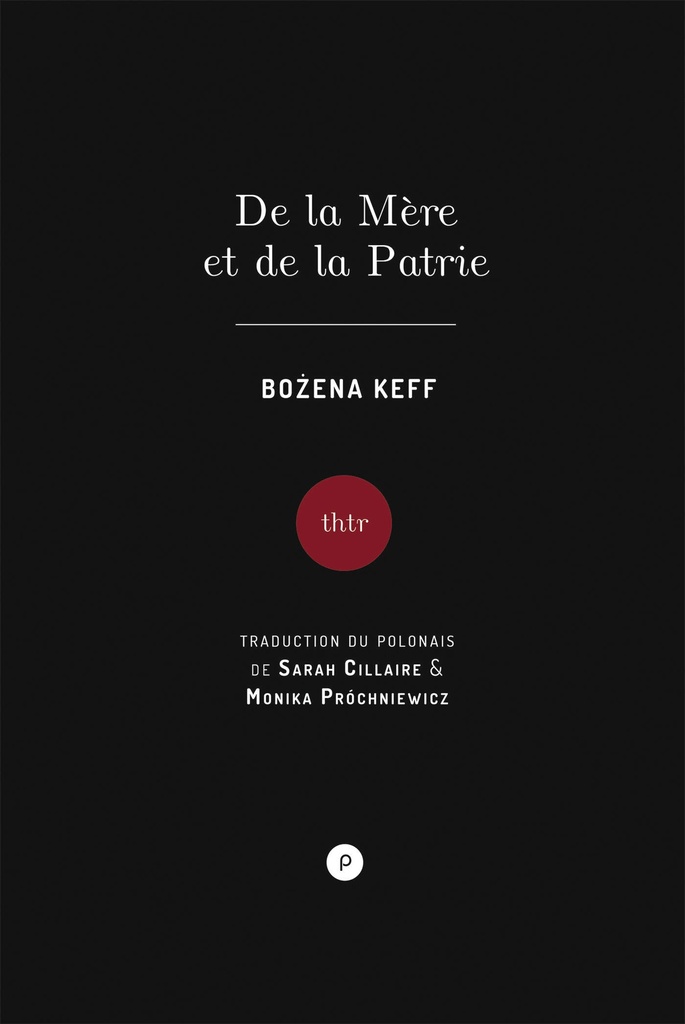 [9782371775114] De la Mère et de la Patrie
