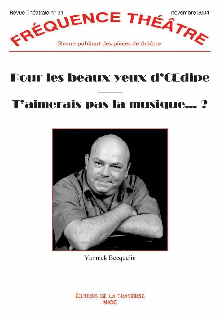 [9782376050018] POUR LES BEAUX YEUX D OEDIPE - T AIMERAIS PAS LA MUSIQUE