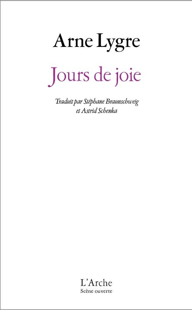 [9782381980416] Jours de joie