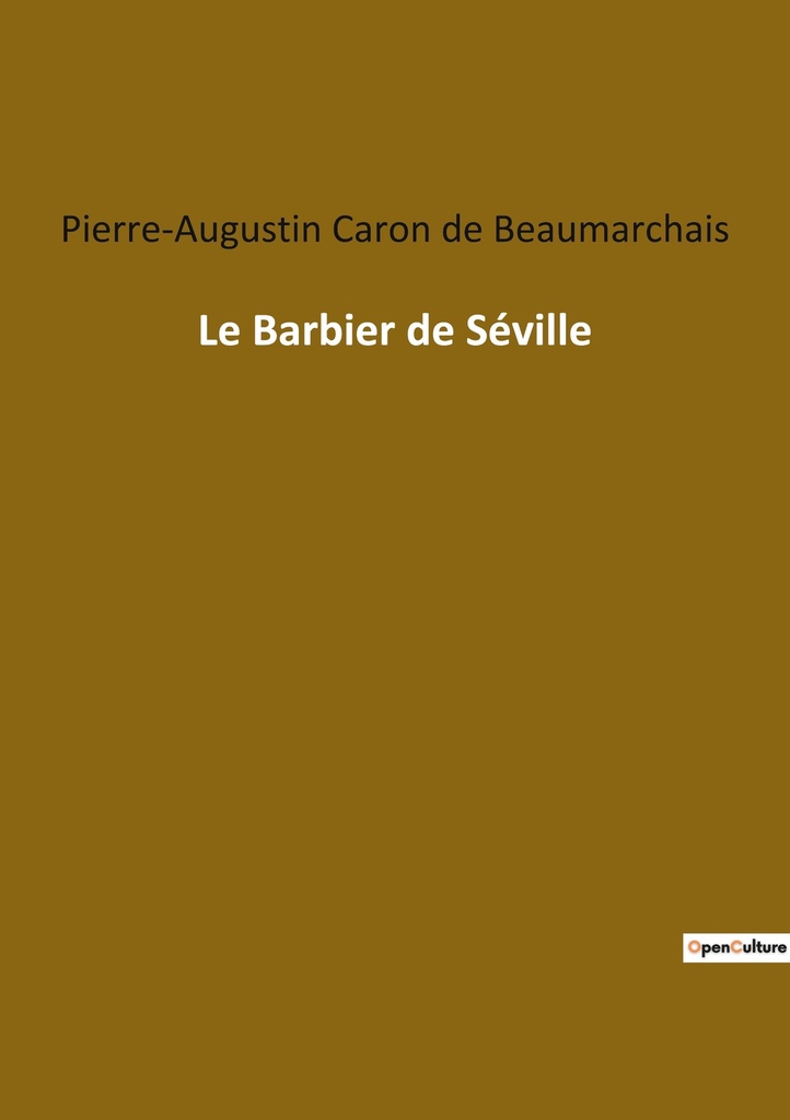 [9782382748527] Le Barbier de Séville