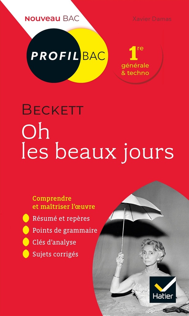 [9782401059467] Profil - Beckett, Oh les beaux jours