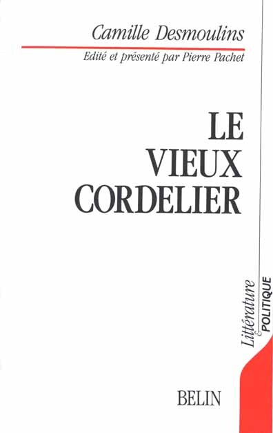 [9782701110332] Le Vieux Cordelier