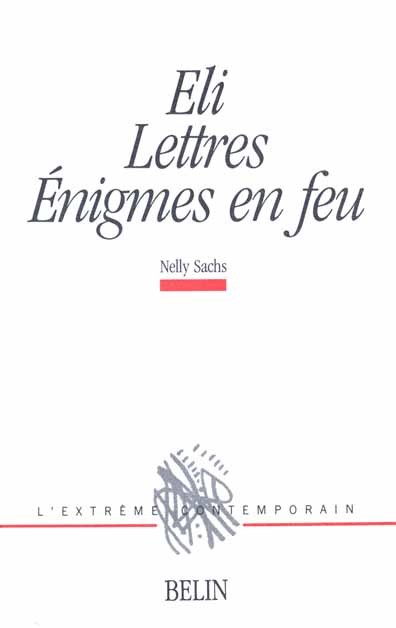 [9782701112404] Eli, Lettres, Enigmes en feu