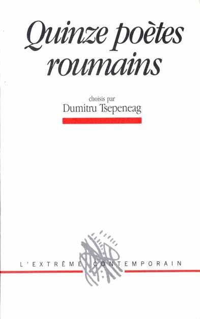 [9782701113357] Quinze poètes roumains