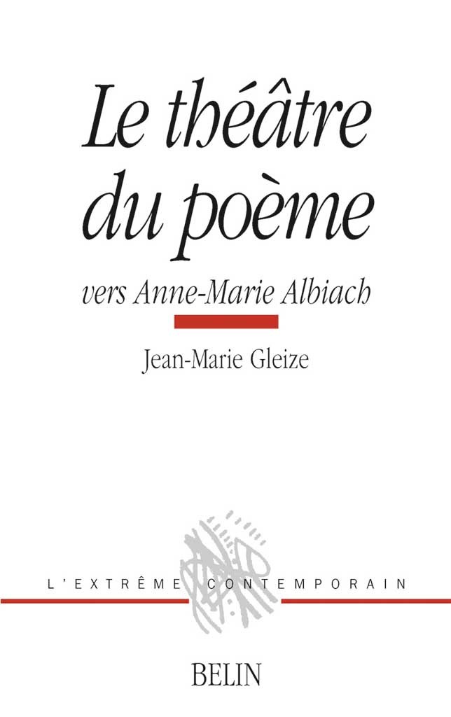 [9782701119229] Le théâtre du poème