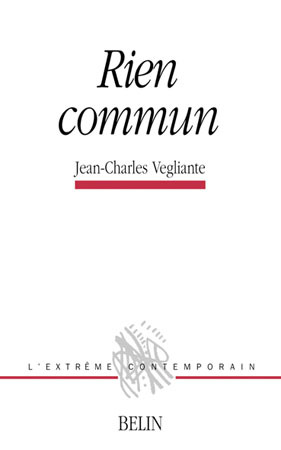 [9782701128382] Rien commun