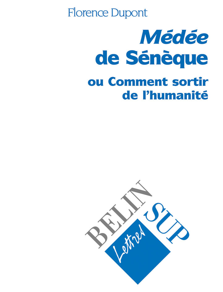 [9782701128399] Médée de Sénèque