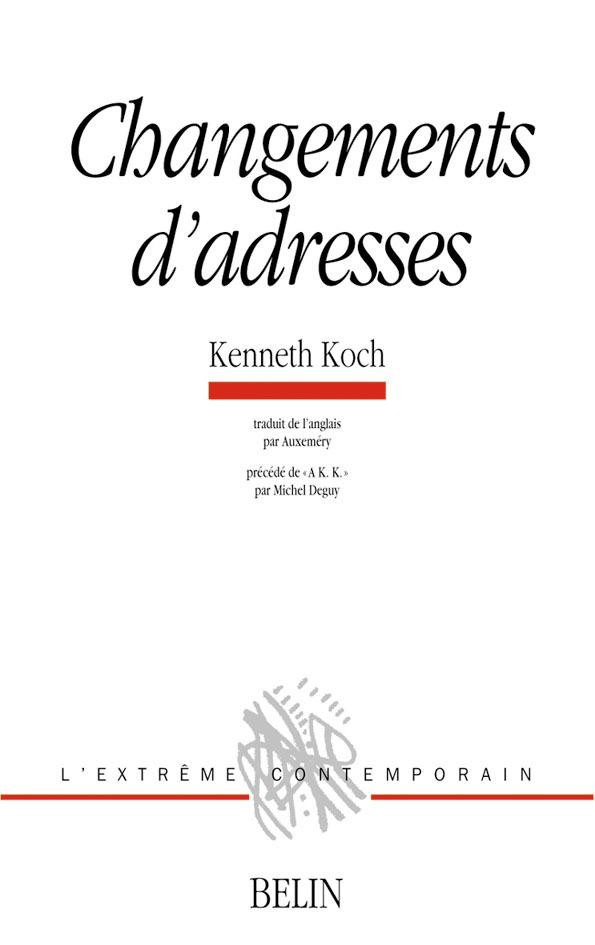 [9782701133003] Changements d'adresses