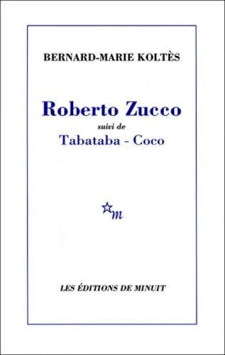 [9782707317551] Roberto Zucco suivi de Tabataba - Coco NED