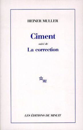 [9782707313836] Ciment suivi de La correction