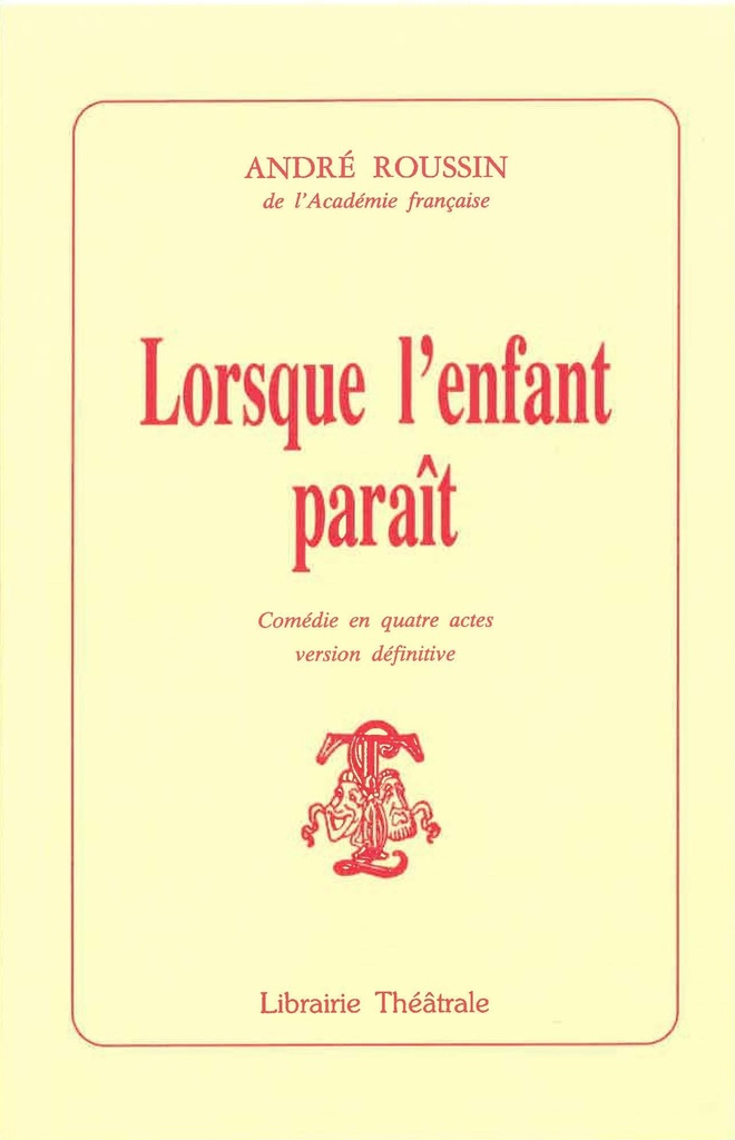 [9782734902447] Lorsque l'enfant parait