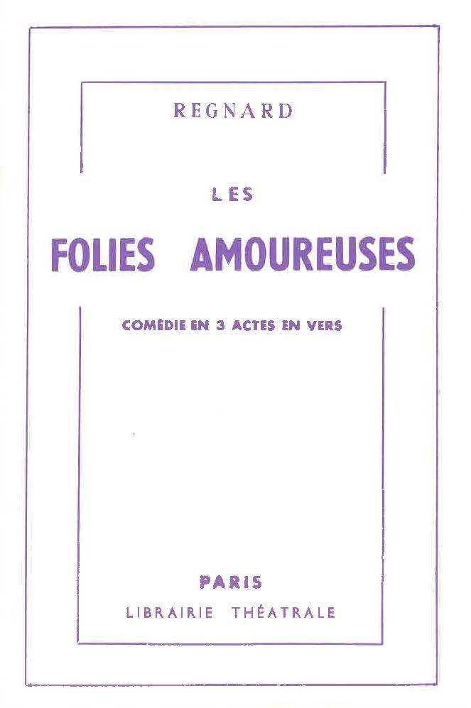 [9782734902867] Les Folies amoureuses