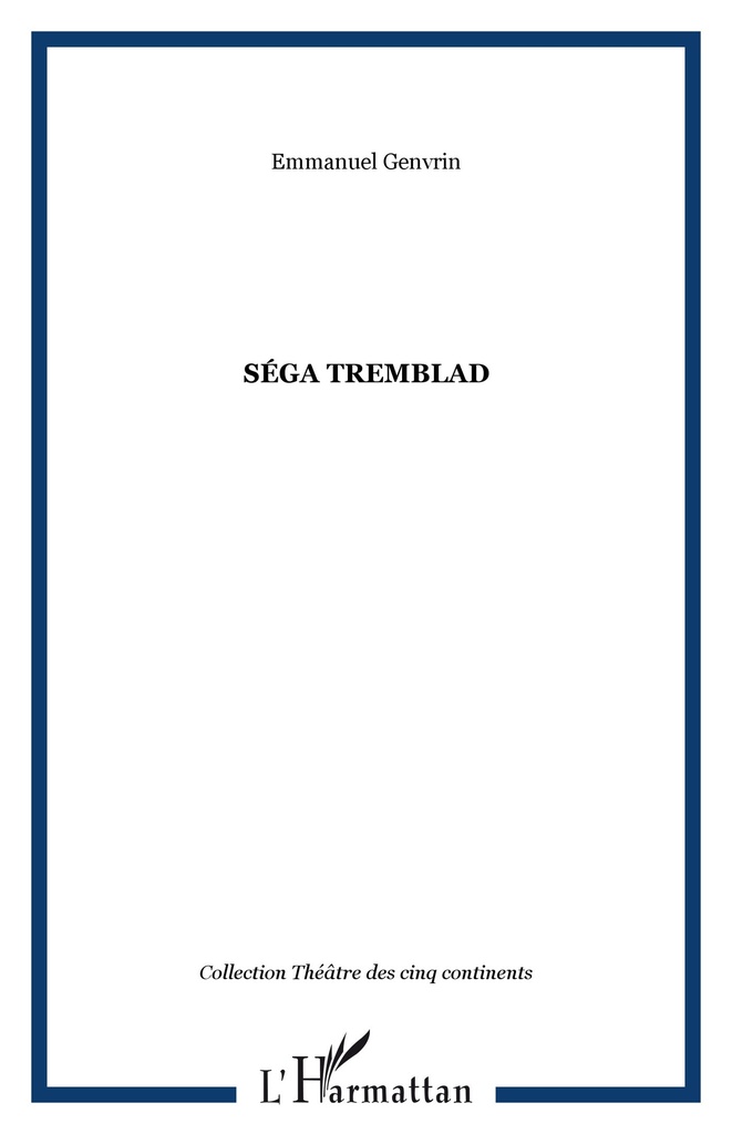 [9782738496652] SÉGA TREMBLAD