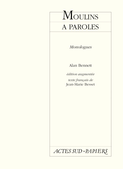 [9782742723416] Moulins à paroles, édition augmentée