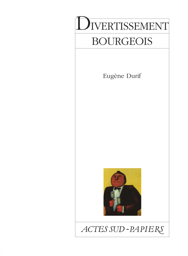 [9782742734528] Divertissement bourgeois
