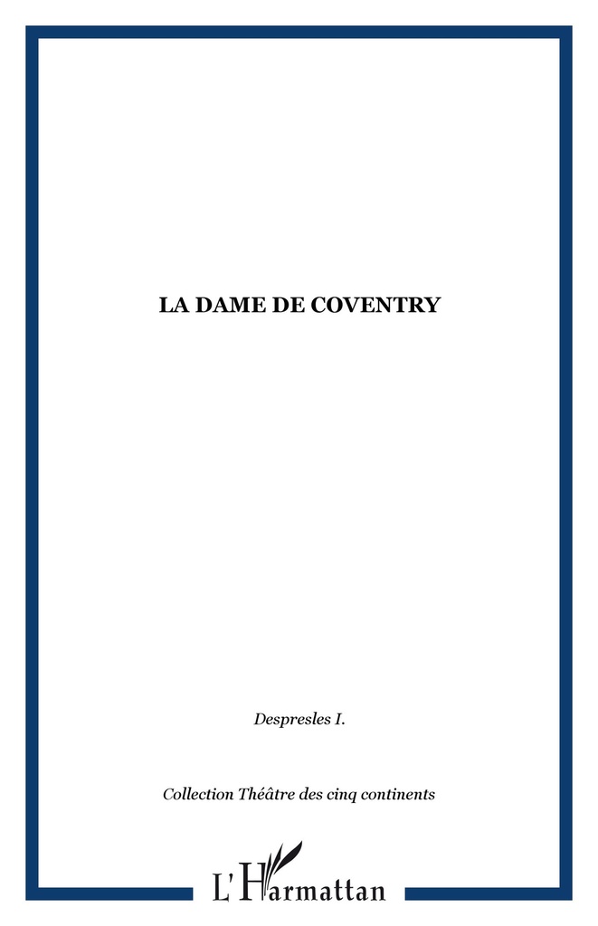 [9782747561327] La dame de Coventry