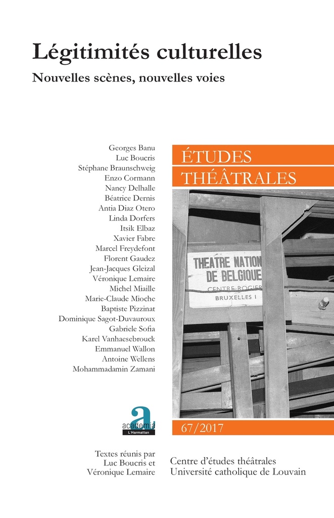 Etudes théâtrales