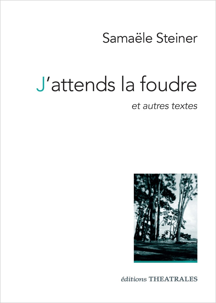[9782842609122] J'attends la foudre et autres textes