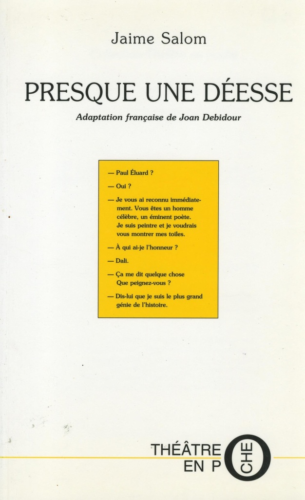 [9782845230200] PRESQUE UNE DEESSE